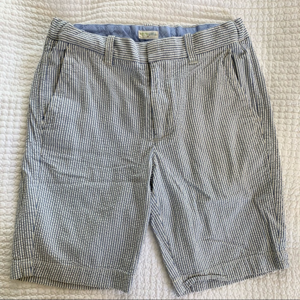 Crewcuts by J. Crew boys seersucker shorts